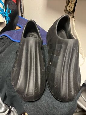 Reebok Black Men's Slip-On Sport Sandals